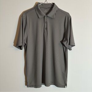 PGA Tour Striped Polo Shirt